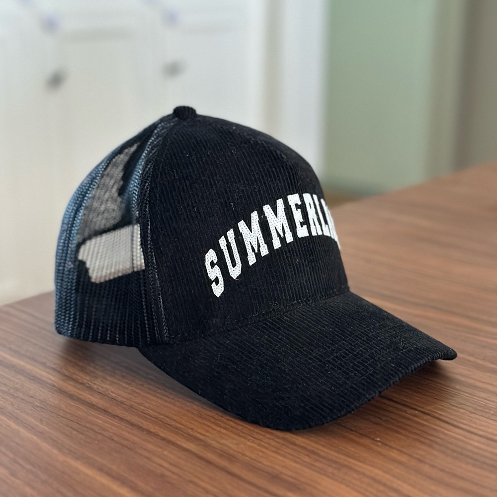 SUMMERLAND CORDUROY TRUCKER HAT